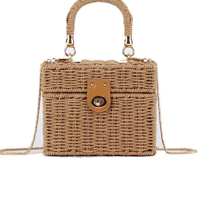 Straw Structured Bag