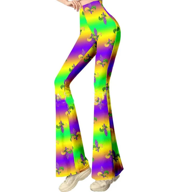 Tie Dye Flared Leggings