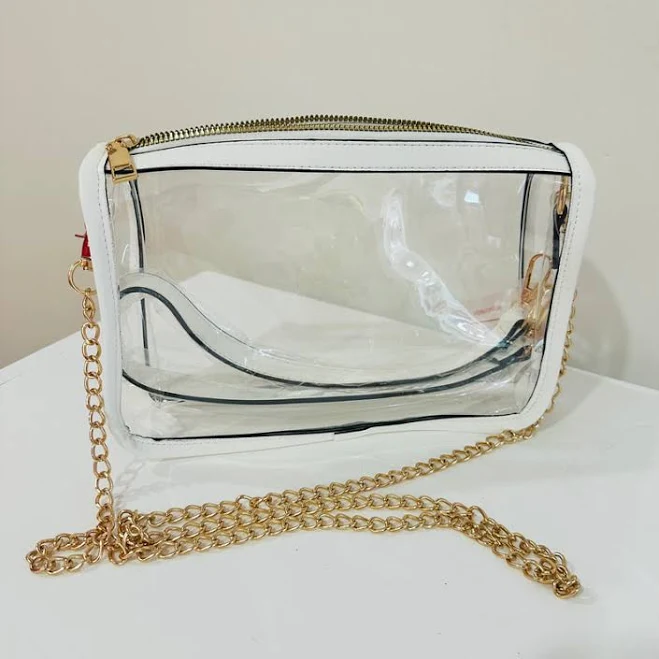 White Trim Purse
