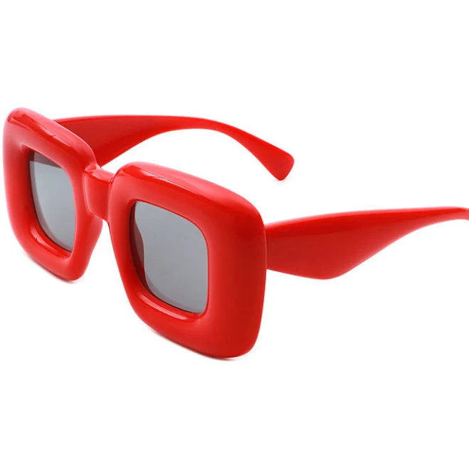 Rayne Oversized Chunky Square Sunglasses