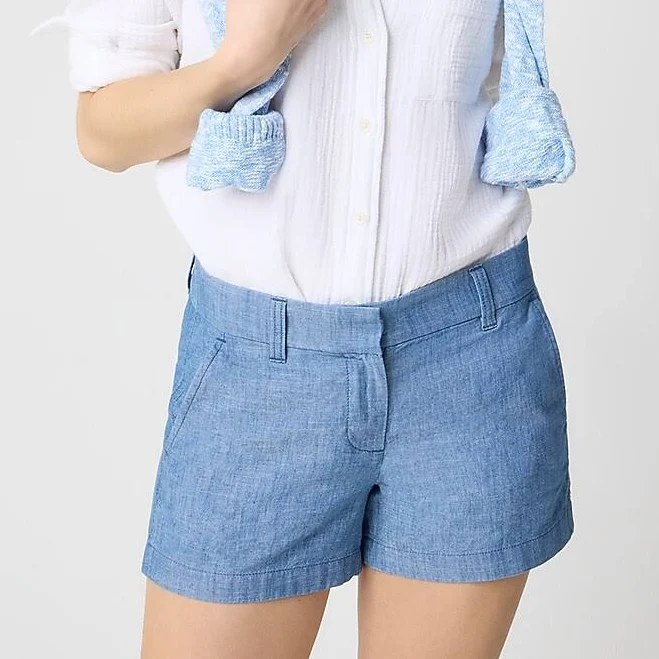 J.Crew Women's Chambray Short