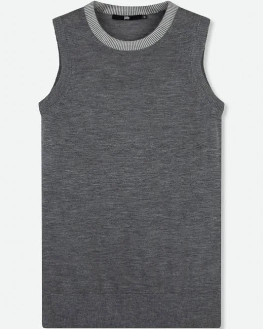 Brielle Sleeveless Cashmere Tank