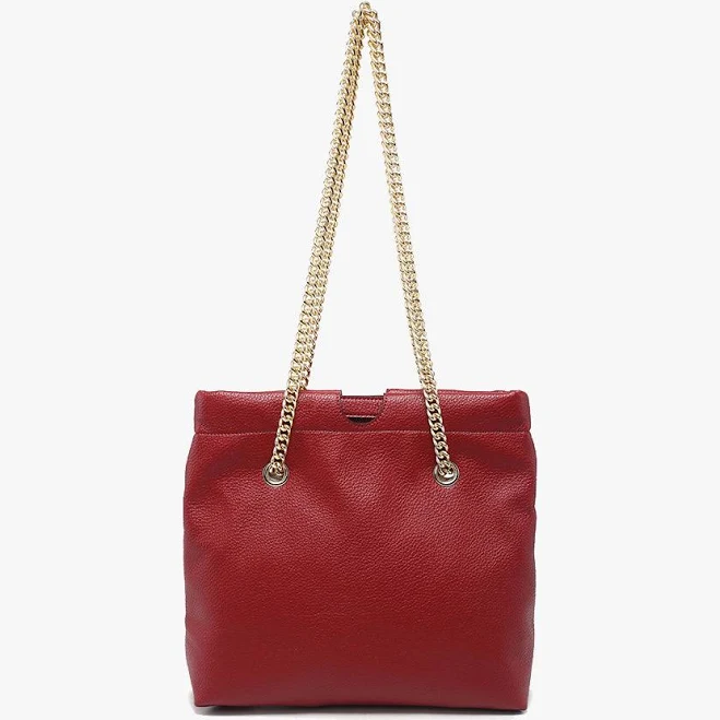 J&C Casey Vegan Snap Hinge Satchel
