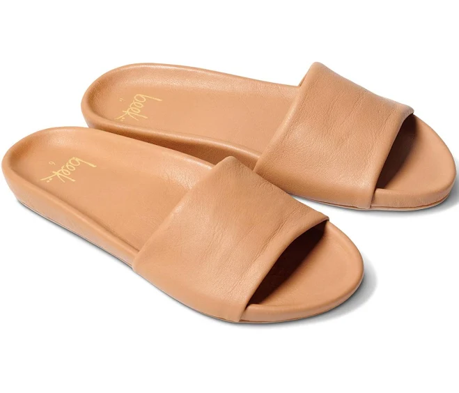 Beek Shoes Beek Gallito Leather Slide Sandal