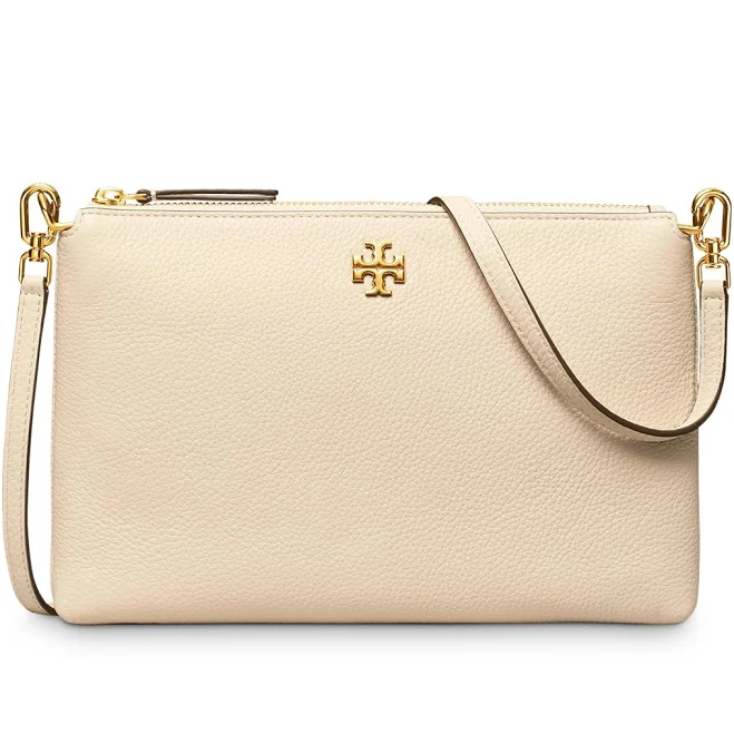 Tory Burch Kira Pebbled Leather Crossbody Bag