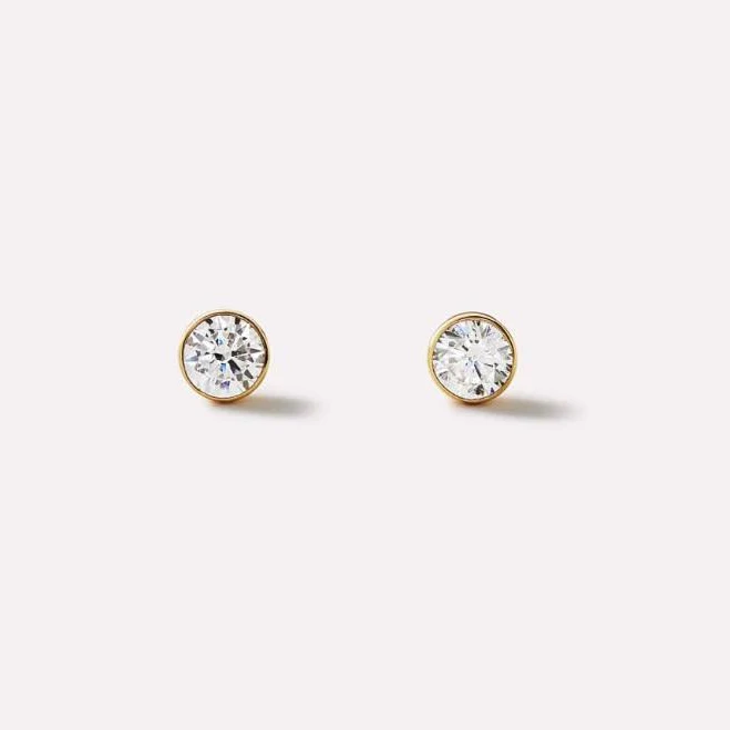 Ana Luisa 14K Gold Hypoallergenic Stud Earrings