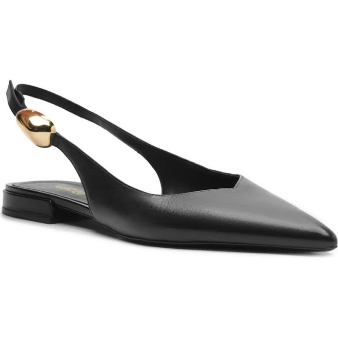 Arezzo Women's Farrah Slingback Ballet Flats