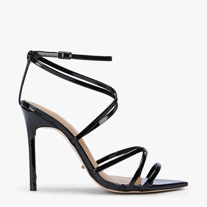 Tony Bianco Marcy Black Patent Heels Heels
