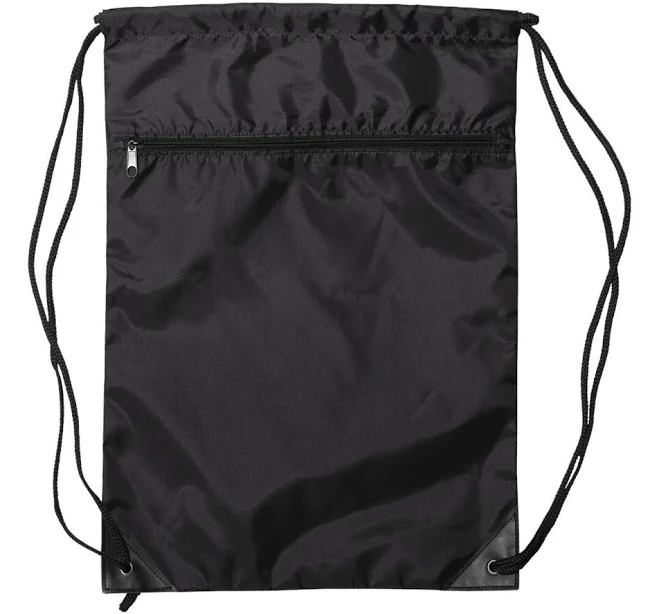 Liberty Bags 8888 Zippered Drawstring Backpack