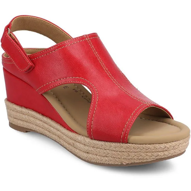 Journee Women's Collection Journee Rayleigh Espadrille Wedges