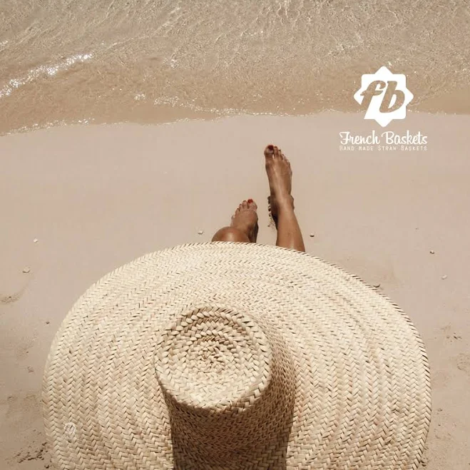 French Baskets Oversized Straw Hat