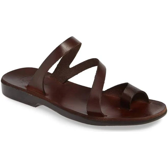 Jerusalem Sandals Women's Noah Leather Slide On Sandals