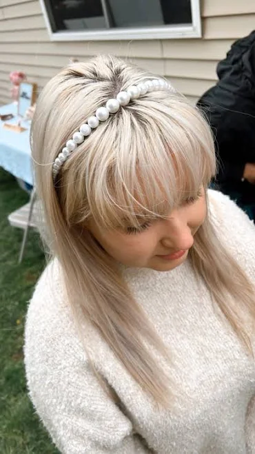 Pearl Beaded Headband