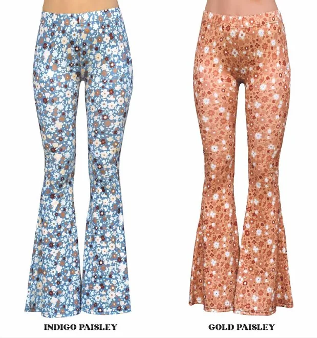 Bell Bottom Flare Stretch Yoga Pants