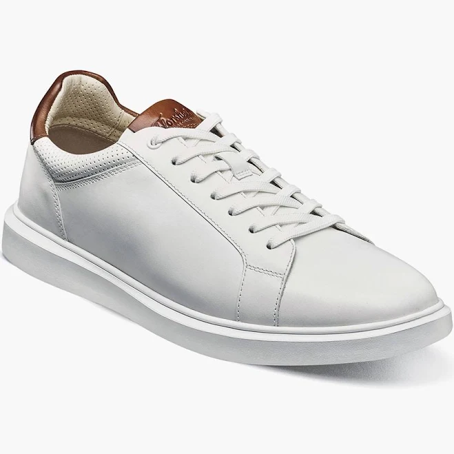 Florsheim Men's Social Lace-Up Leather Sneakers