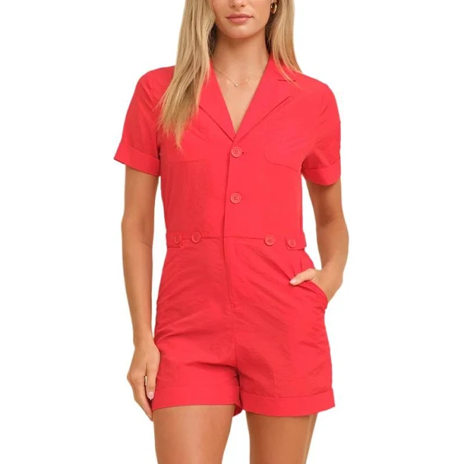 Bentley Button Up Romper