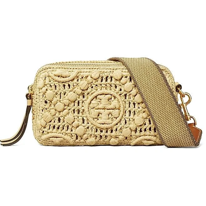 Small structured clutch bag with subtle gold hardware