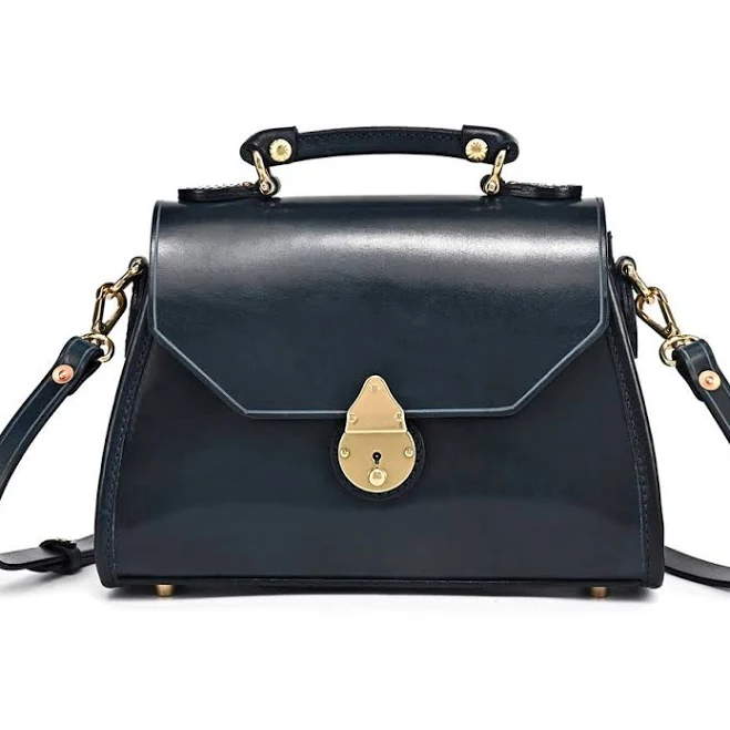 Old Trend Laurel Classic Leather Satchel