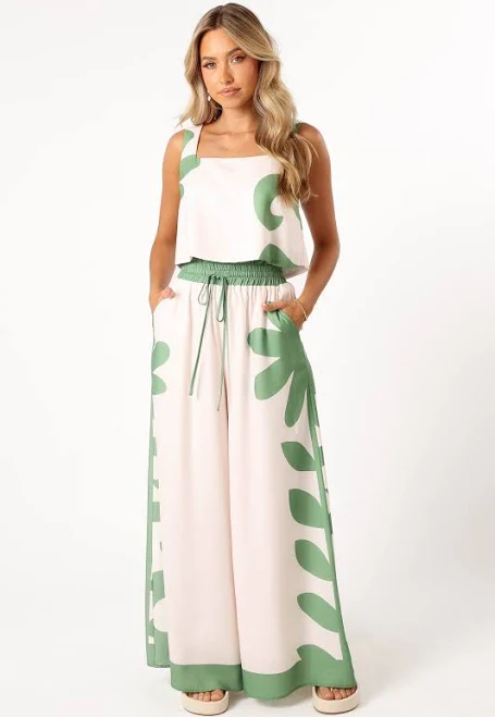 Petal & Pup Women's Timothy Wide-Leg Pant Set