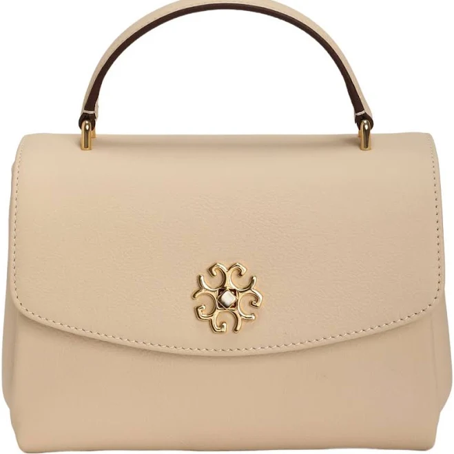 Gorski Top Handle Leather Satchel