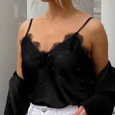 Alba Lace Satin Cami