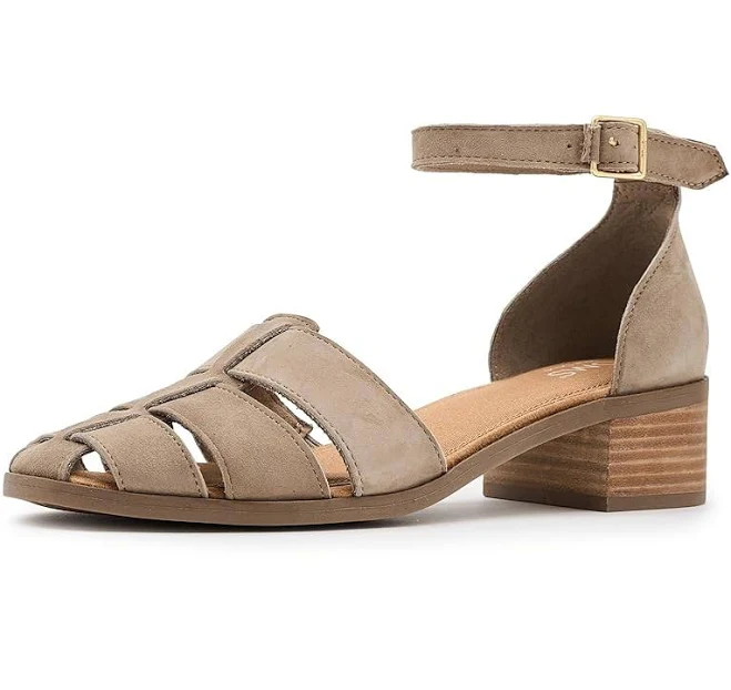 TOMS Women's Jaclyn Block Heel Fisherman Sandals