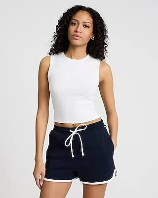 Express Women's Fitted Ribbed Tank Top