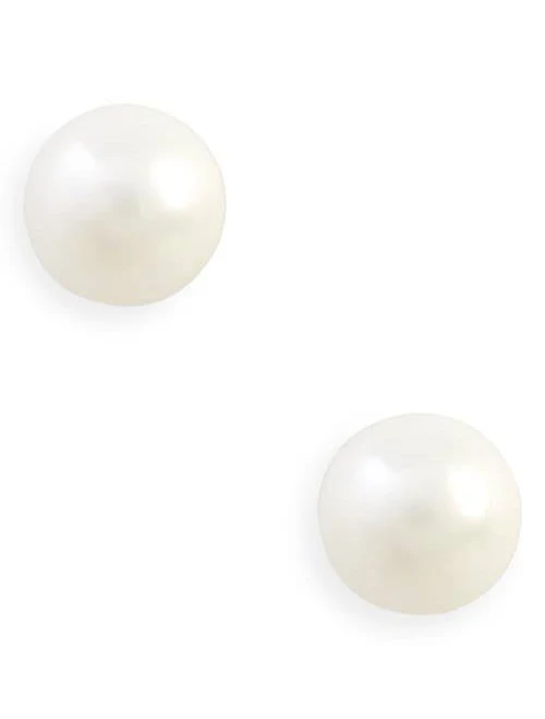 Nordstrom Sterling Silver Faux Pearl Stud Earrings