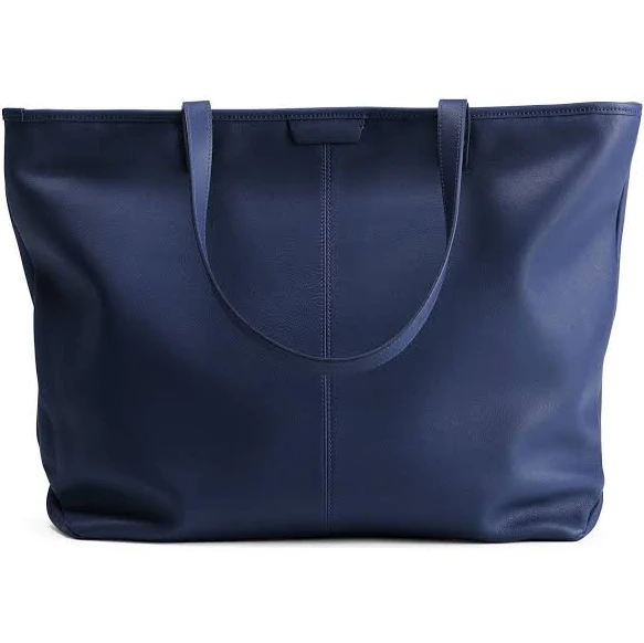 Leatherology Large Zippered Downtown Tote with Wristlet