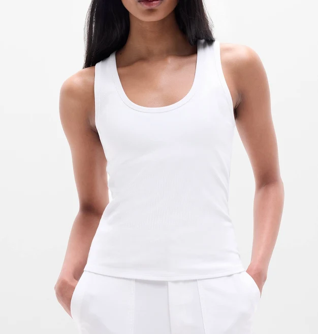 Athleta Women's Signature Rib Scoop Tank