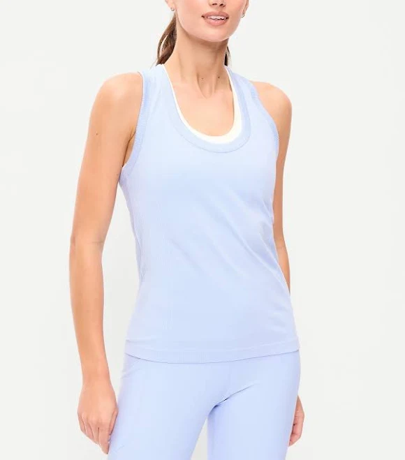 Old Navy Women's Fluid Seamless Fitted Tank Top