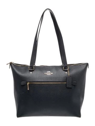 Coach Saffiano Leather Tote in Grey