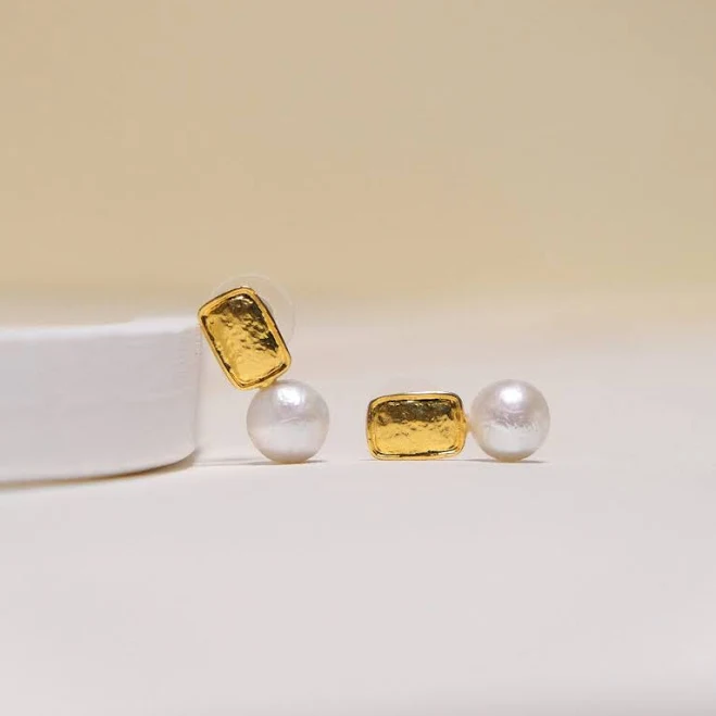 Freshwater Pearl Dangle Drop Earrings