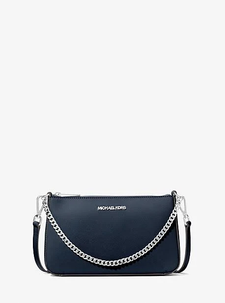 Michael Kors Jet Set Saffiano Leather Crossbody Bag