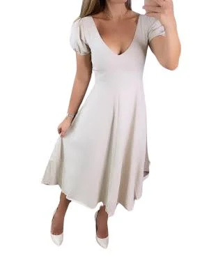 Sandy Linen Midi Dress