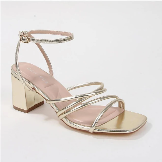 BERNESS Women's Emmarie Strappy Block Heel Sandals