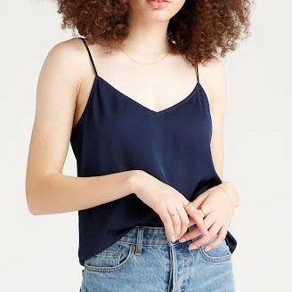 Quince Women's Washable Stretch V-Neck Cami