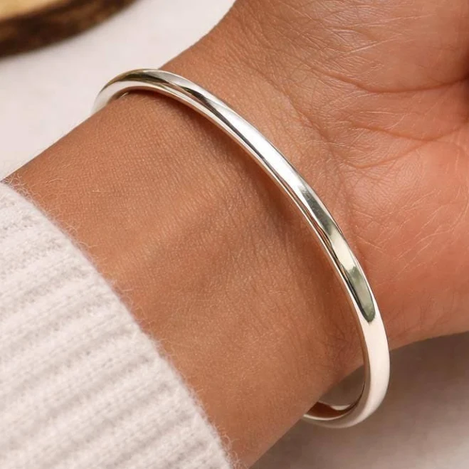 925 Silver Chunky Cuff