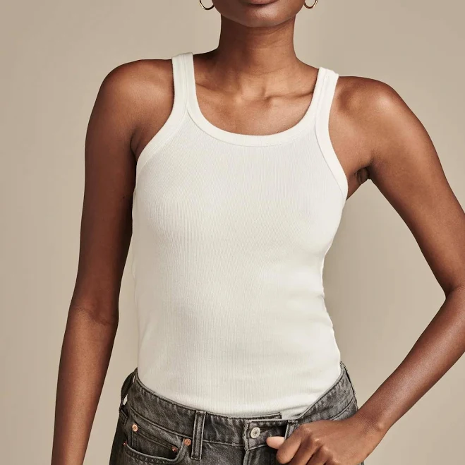 Lucky Brand Women's Ribbed Essential Tank Top