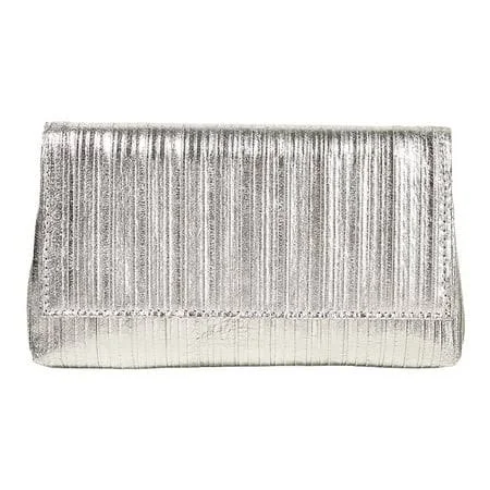 Yucurem Metallic PU Evening Bag