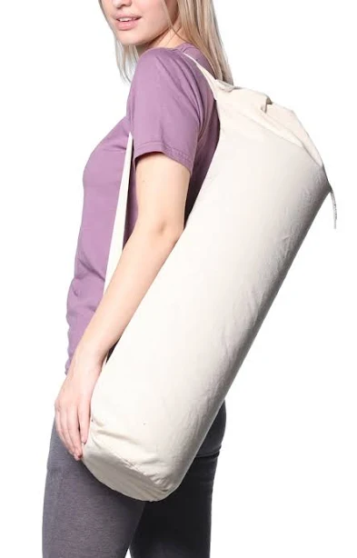 Organic Cotton Canvas Yoga Bag