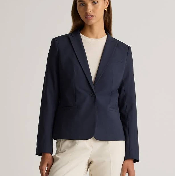 Quince Women's Italian Wool Tailored Blazer