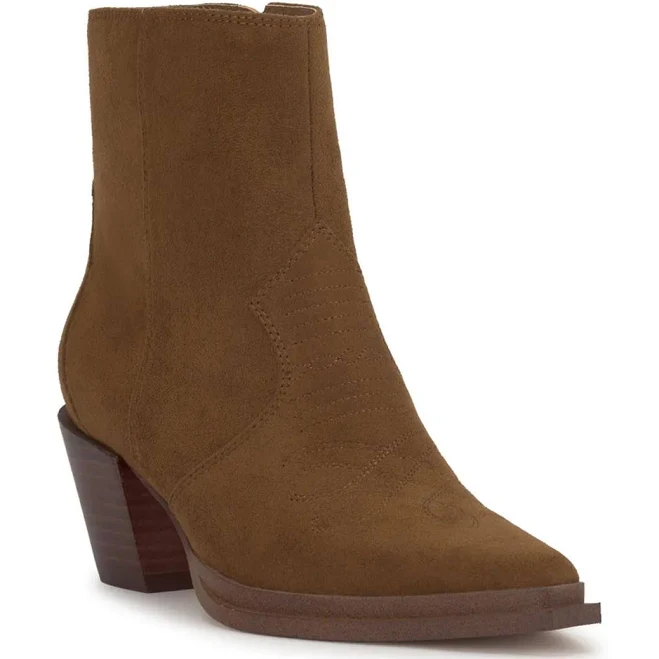 Jessica Simpson Women's Helvona Pointed Toe Western Booties