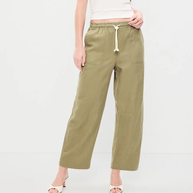 Old Navy Women's High-Waisted Utility Ankle Pants