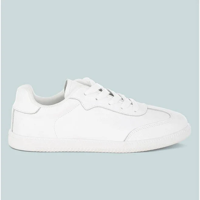 Rag & Co Women's Bostonia Real Leather Casual Sneakers