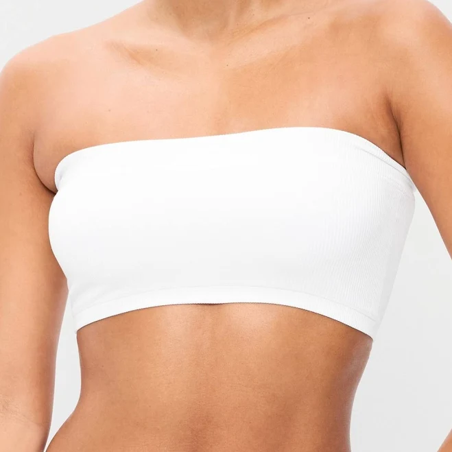 Old Navy Women's Seamless Ribbed Longline Bandeau