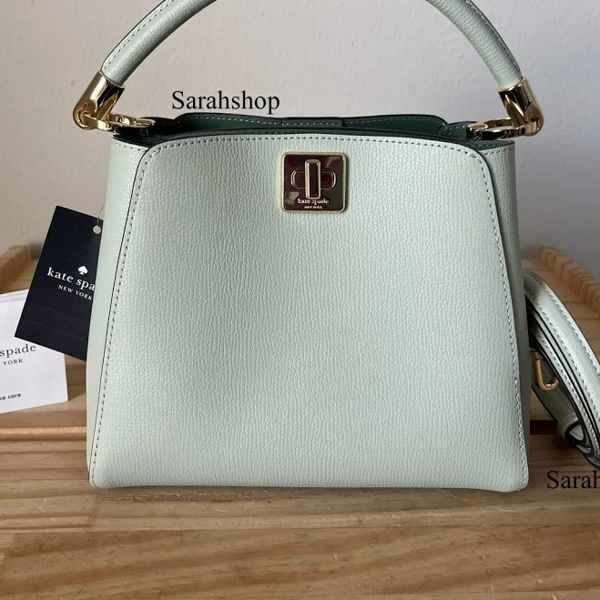 Kate Spade Phoebe Small Top Handle Bag - Sage Bundle Leather - NWT