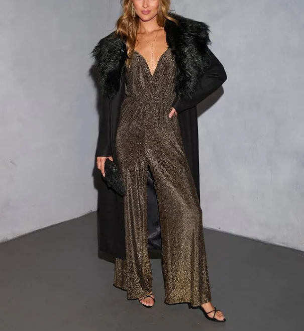 Dreamscape Nights Lurex Jumpsuit