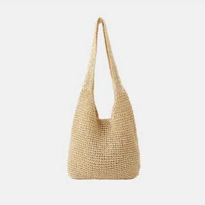 Cupshe Women's Chic Woven Straw Shoulder Tote Bag