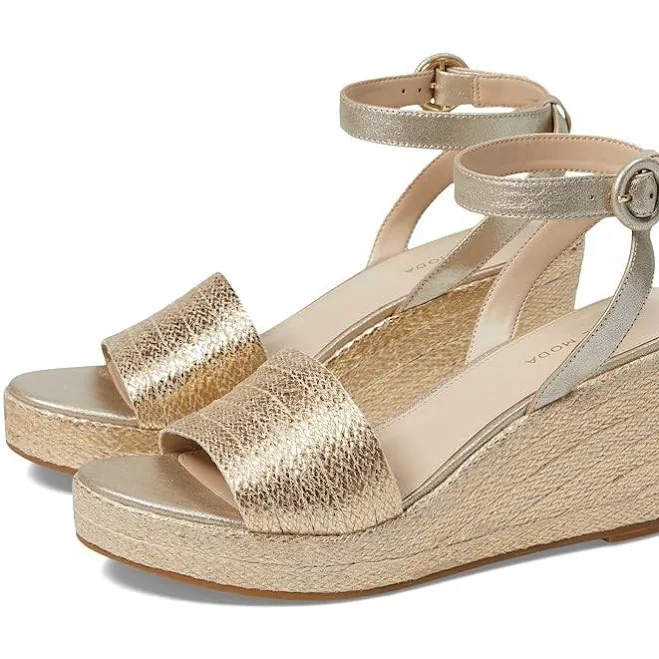 Pelle Moda Women's Wilder Espadrille Wedge Sandals
